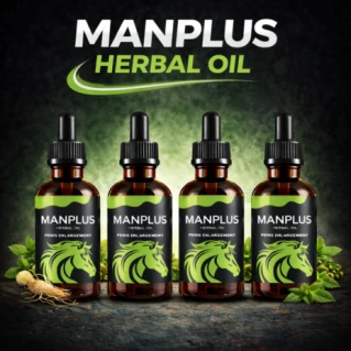 MAN PLUS HERBAL OIL Pack Of 4 100% Ayurvedic Massage Power For Men