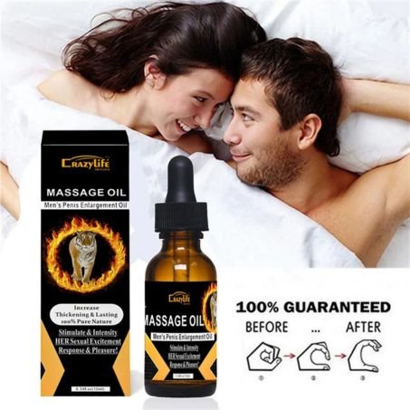 Crazy Life Massage Oil For Men's Penis Enlargement Price in Pakistan