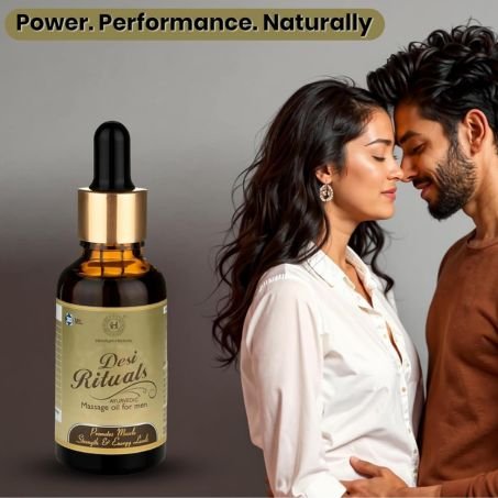 Himalaya Herbals Desi Rituals Ayurvedic Massage Oil in Pakistan