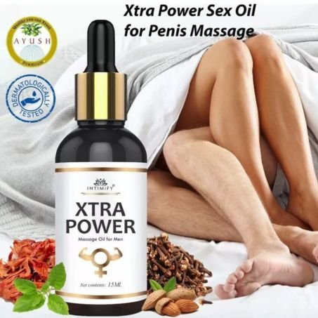 INTIMIFY Xtra Power Massage Oil For Men in Pakistan