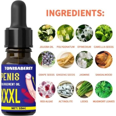TONISABERY Penis Enlargement Massage Oil XXXL in Pakistan