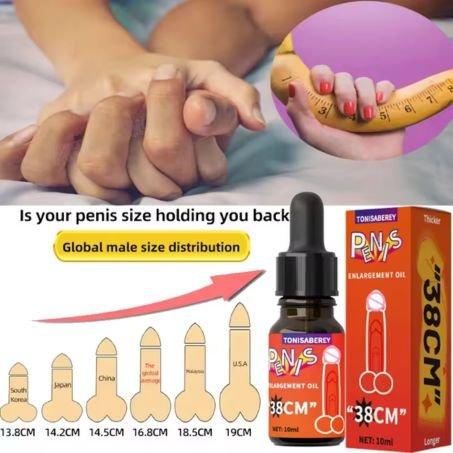 TONISABERY Penis Enlargement Oil 38cm in Pakistan Shop Now 30ml Online