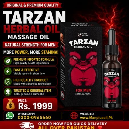 Tarzan Herbal Oil in Pakistan