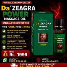 Da Zeagra Power Massage Oil in Pakistan